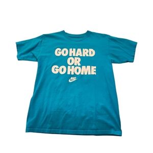 Nike Men's Graphic T-Shirt Small Turquoise